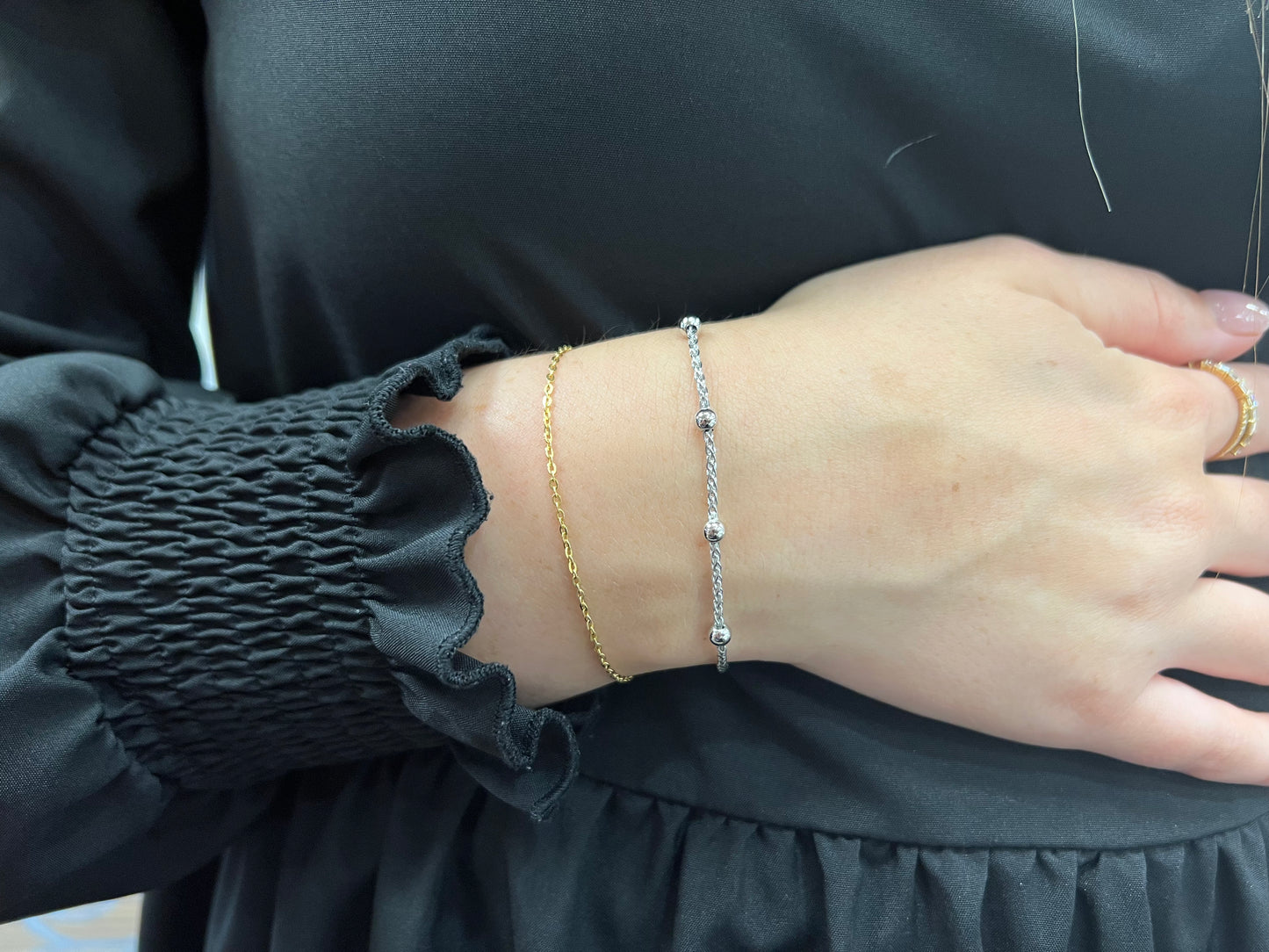Exclusively Silver Wheat Chain Bracelet
