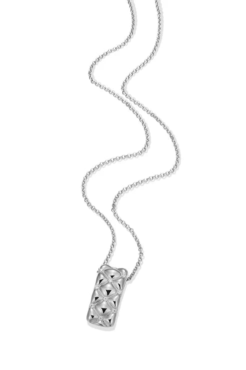 Exclusively Silver Rectangle Pendant