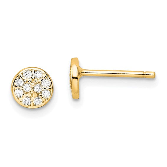 Exclusively Silver Cluster Post Stud