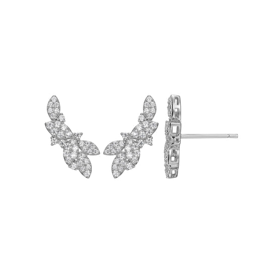 Exclusively Silver Vine Climber Earrings