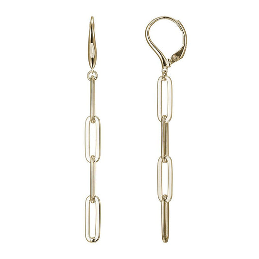 Exclusively Silver Paperclip Dangles