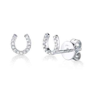 Shy Creation Horseshoe Stud Earring