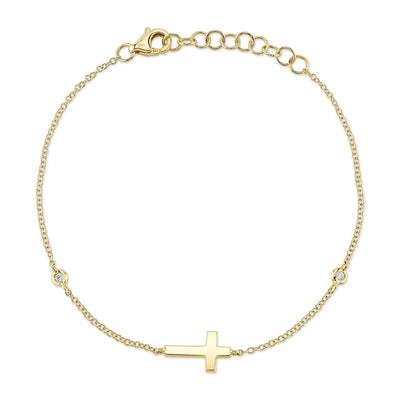 Shy Creation Cross Bracelet