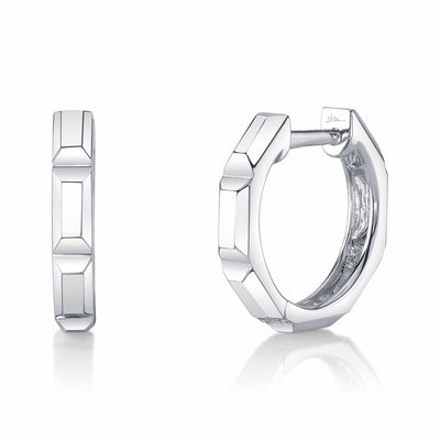 Shy Creation Geo Cut Earrings