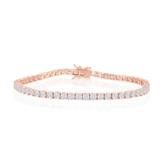 Exclusively Silver Tennis Bracelet