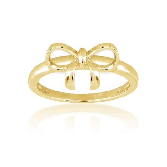 Exclusively Silver Bow Ring