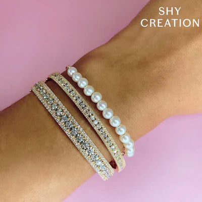 Shy Creation Pearl Bracelet