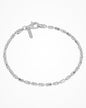Exclusively Silver Diamond Cut Beaded Bracelet