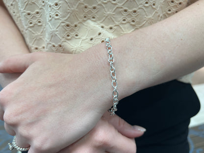 Exclusively Silver Link Bracelet