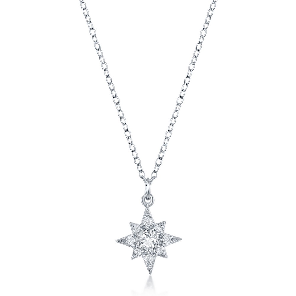 Exclusively Silver North Star Necklace