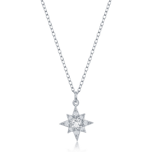 Exclusively Silver North Star Necklace