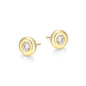 Exclusively Silver Chunky Bezel Studs