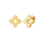 Roberto Coin Diamond Petite Venetian Princess Flower Earrings