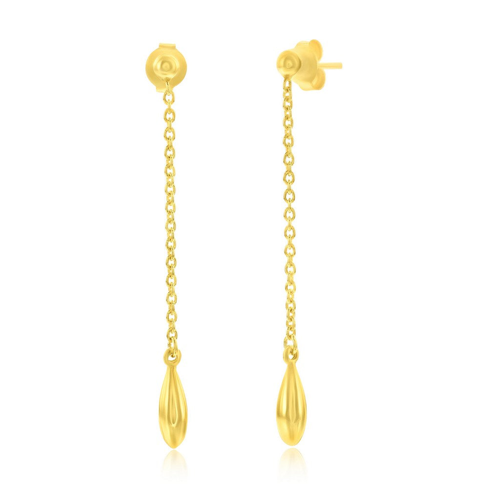 Exclusively Silver Teardrop Dangle Earring