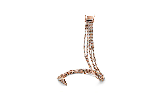 Signature Collection Row Diamond Bracelet