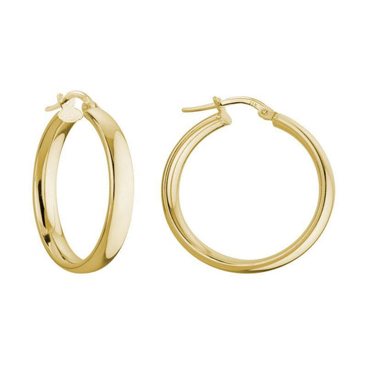 Exclusively Silver Plated Hoop Earrings