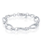 Exclusively Silver Oval Bracelet