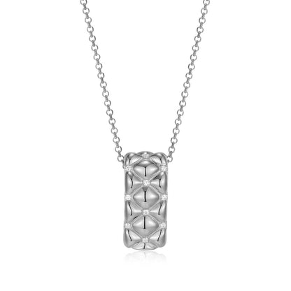 Exclusively Silver Rectangle Pendant