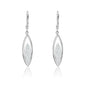 Exclusively Silver Marquise Dangle Earrings