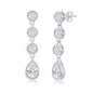 Exclusively Silver Multi-Shape Dangle Earrings