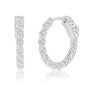 Exclusively Silver Rope Design Earrings