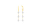 Signature Collection Bezel Set Drop Earrings