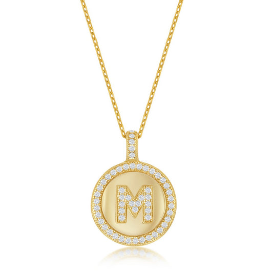 Exclusively Silver Initial Pendant