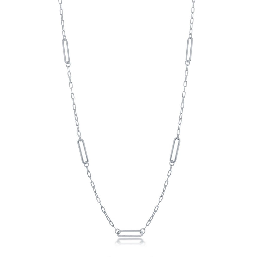 Exclusively Silver Paperclip by the Yard