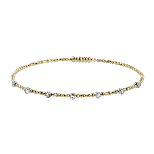 Simon G Two Tone Diamond Bracelet