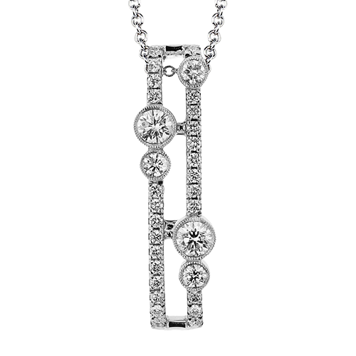 Simon G. Vertical "Box" Style Necklace