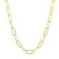 Exclusively Silver Paperclip Necklace