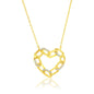 Exclusively Silver Chain Heart Necklace