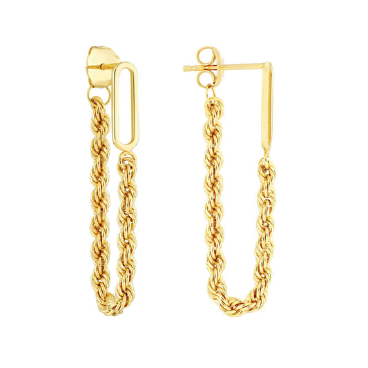 Signature Collection Rope Chain Earring