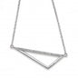 Exclusively Silver Geometric Pendant