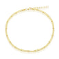 Exclusively Silver Double Strand Beaded Anklet