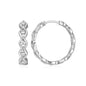 Exclusively Silver Intertwined Earrings