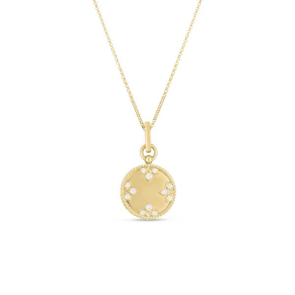 Roberto Coin 4 Leaf Medallion Pendant