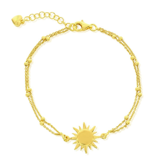 Exclusively Silver Sun Bracelet