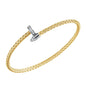 Exclusively Silver Woven Bracelet