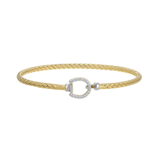 Exclusively Silver Mesh Bangle