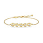 Exclusively Silver Intertwined Bracelet