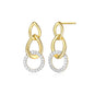 Exclusively Silver Oval Link Earrings