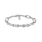 Exclusively Silver Alternating Bracelet