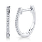 Shy Creation Diamond Hoops