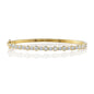 Shy Creation Diamond Bangle Bracelet