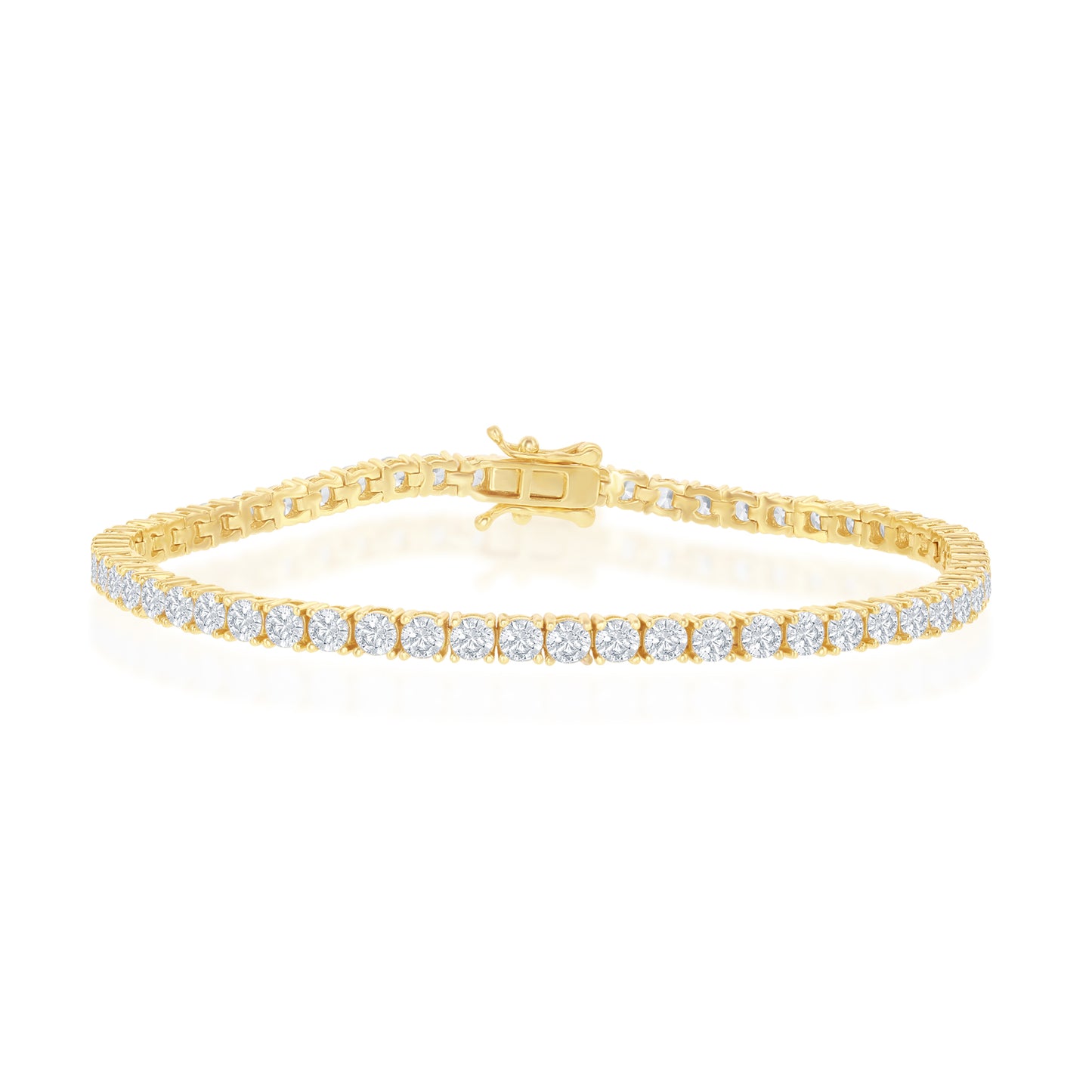 Exclusively Silver Tennis Bracelet
