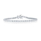 Exclusively Silver Tennis Bracelet