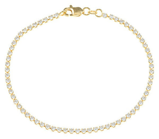 Exclusively Silver Mini Tennis Bracelet