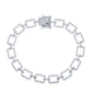 Exclusively Silver Paperclip Bracelet
