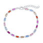Exclusively Silver Color Rectangle Bracelet